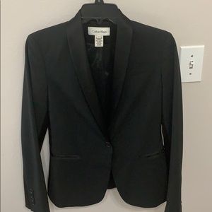 Calvin Klein Tuxedo one button blazer